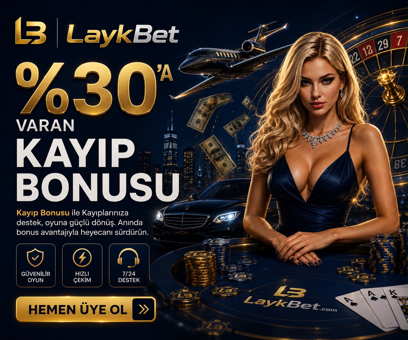 %30 ANLIK KAYIP BONUSU